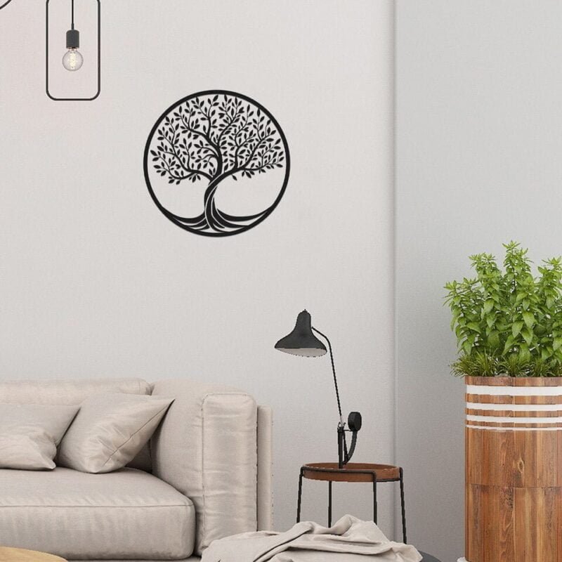 arbre de vie decoration murale metal 3