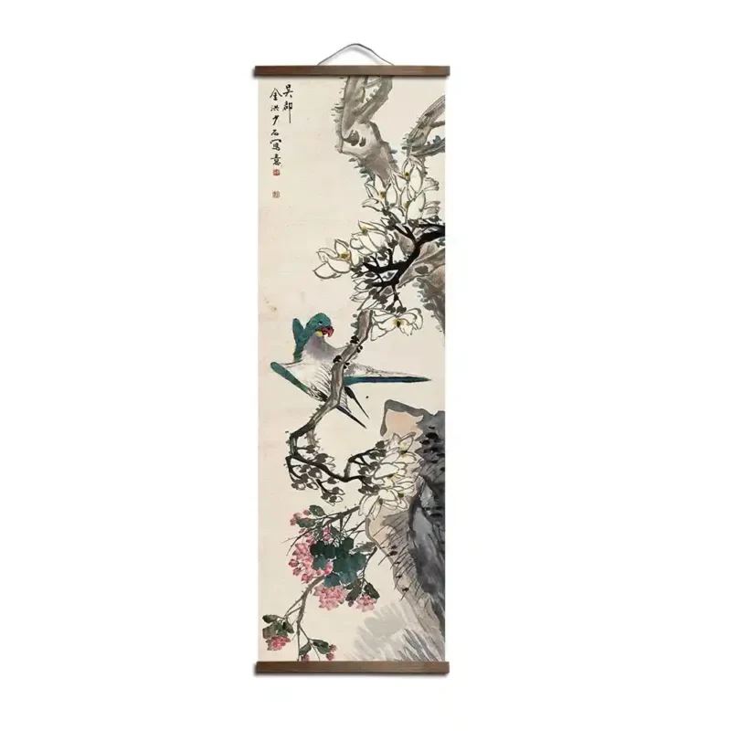 toile murale ambiance chinoise 128